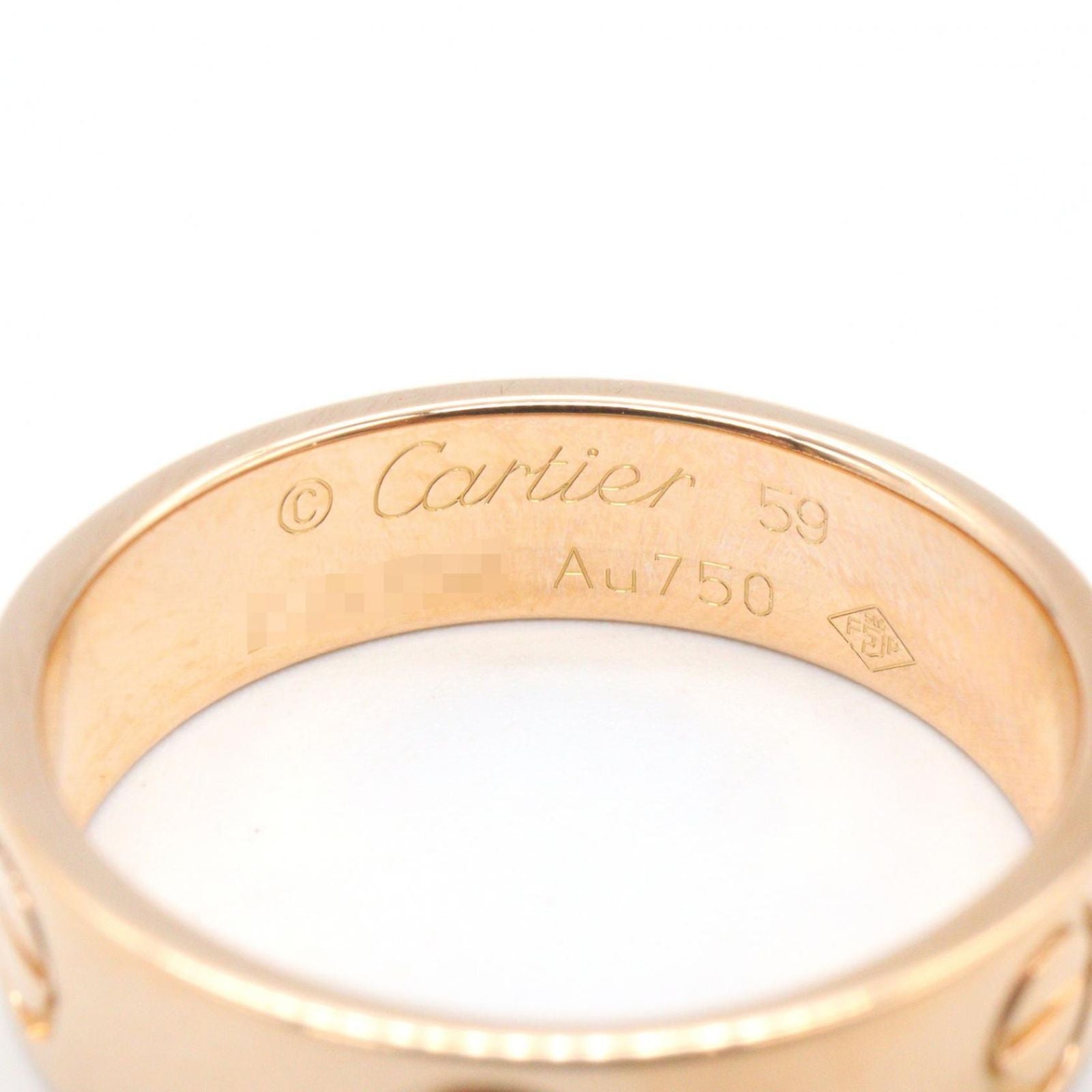 Cartier Ring Love 18k Pink Gold — view 3