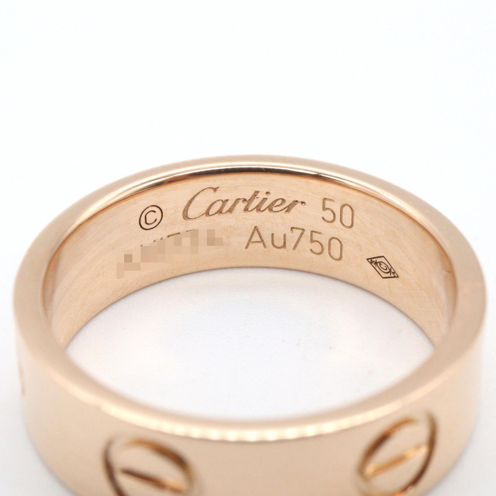 Cartier Ring Love 18k Pink Gold — view 3