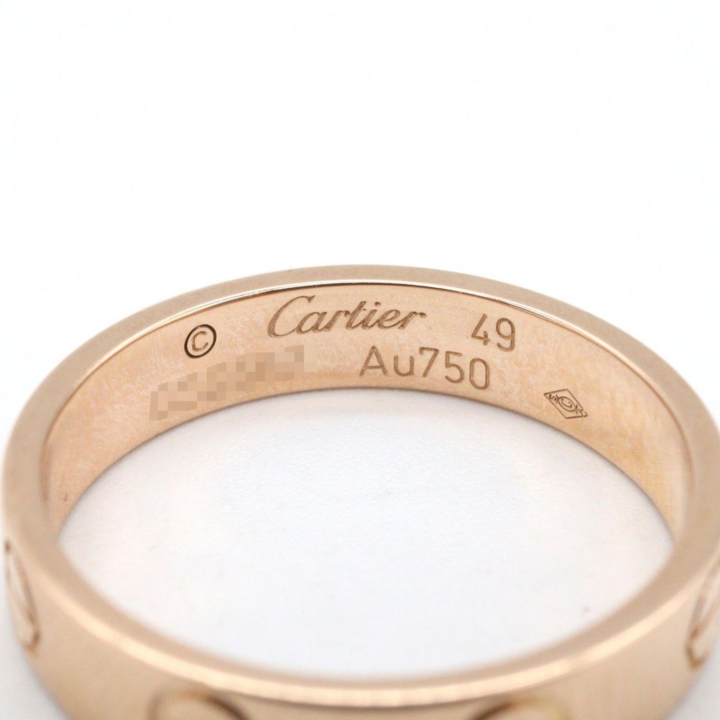 Cartier Ring Mini Love 18k Pink Gold — view 3