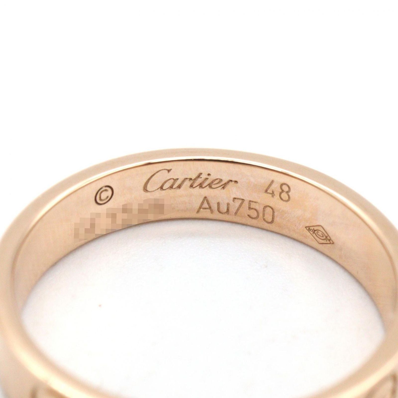 Cartier Ring Mini Love 18k Pink Gold — view 3