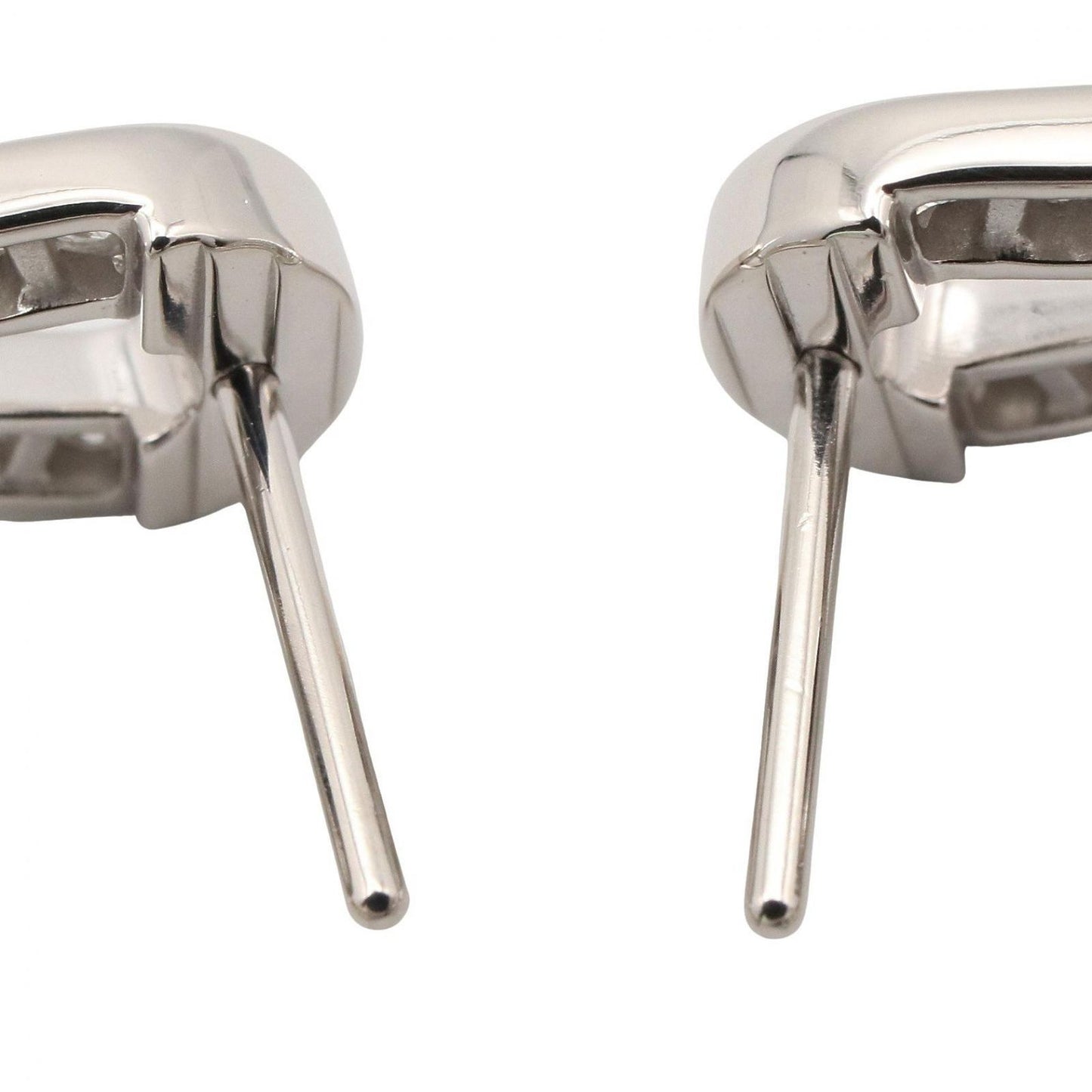 Cartier Earrings Agraph Diamond 18k White Gold — view 4