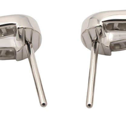 Cartier Earrings Agraph Diamond 18k White Gold — view 4