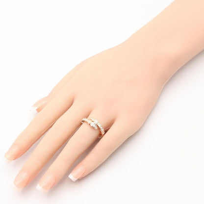 Bvlgari Ring Serpenti Viper Diamond 18k Pink Gold — view 7