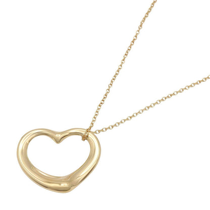 Tiffany & Co Necklace Open Heart 40.5 cm 18k