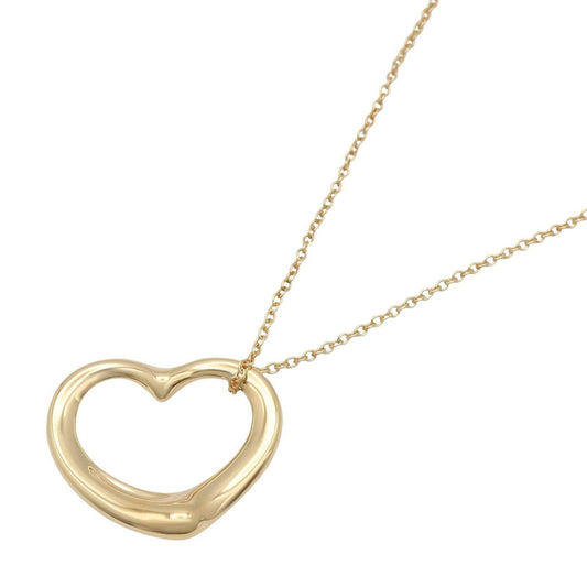 Tiffany & Co Necklace Open Heart 40.5 cm 18k