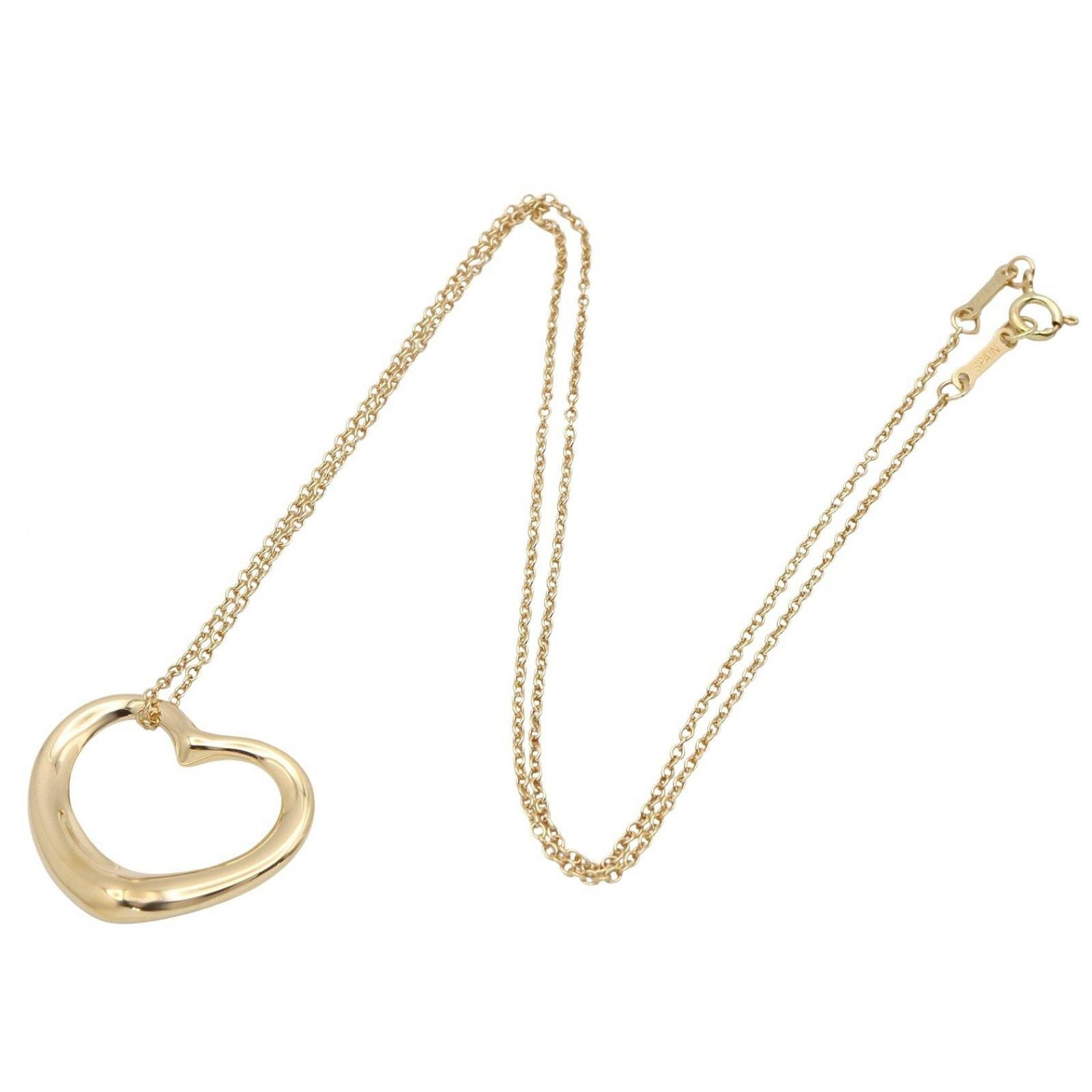 Tiffany & Co Necklace Open Heart 40.5 cm 18k — view 2
