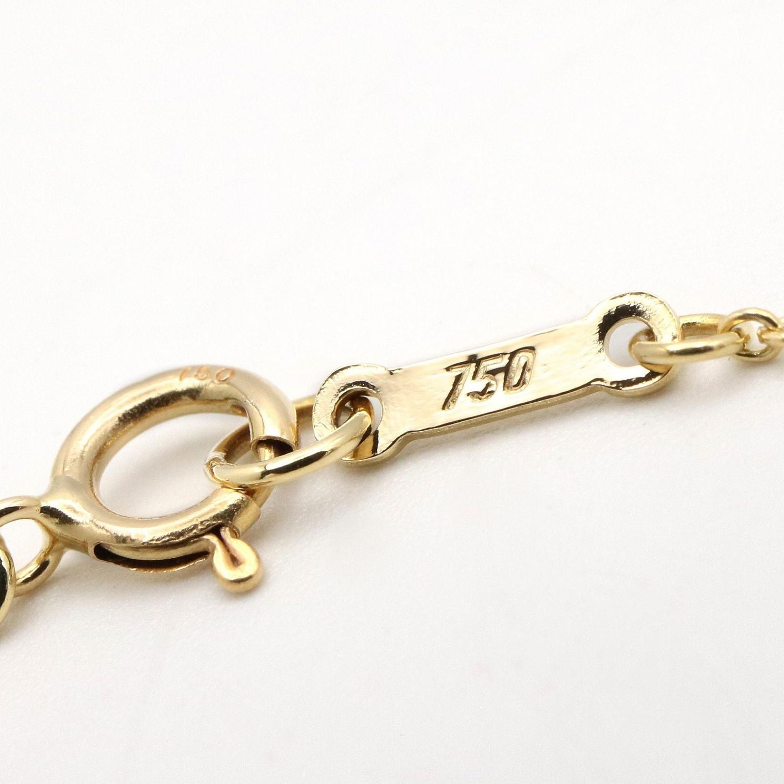 Tiffany & Co Necklace Open Heart Small 43 cm 18k — view 5