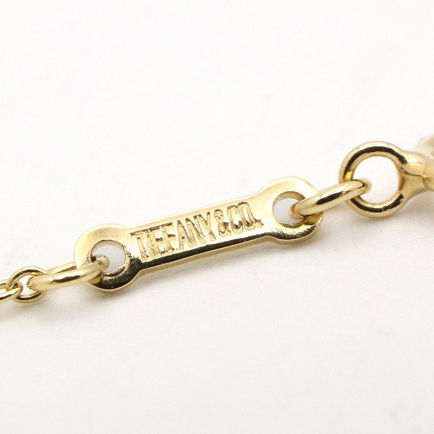 Tiffany & Co Necklace Open Heart Small 43 cm 18k — view 4