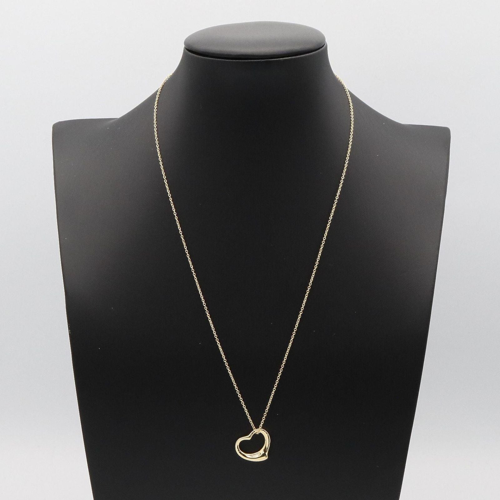 Tiffany & Co Necklace Open Heart Small 43 cm 18k — view 6