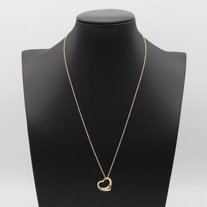 Tiffany & Co Necklace Open Heart Small 43 cm 18k — view 6