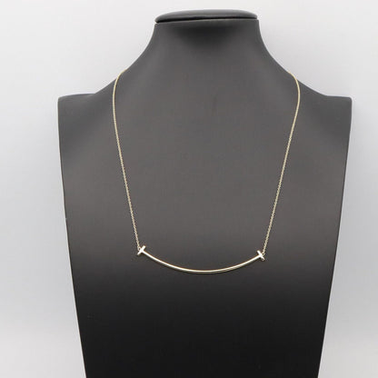 Tiffany & Co Necklace T Smile Large 40 45.5 cm 18k — view 6