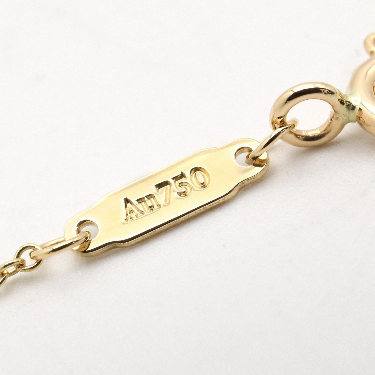 Tiffany & Co Necklace T Smile Large 40 45.5 cm 18k — view 5