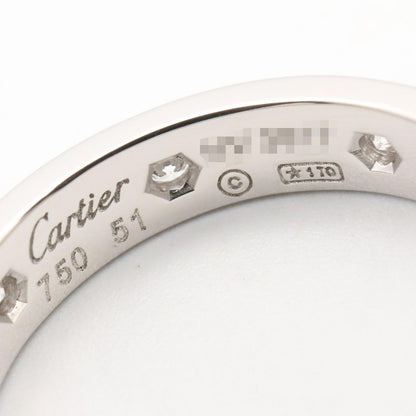 Cartier Ring Mini Love 18k White Gold Diamond — view 4