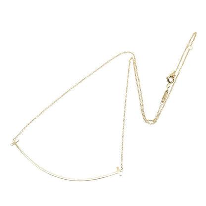 Tiffany & Co Necklace T Smile Large 40.5 45 cm 18k — view 2