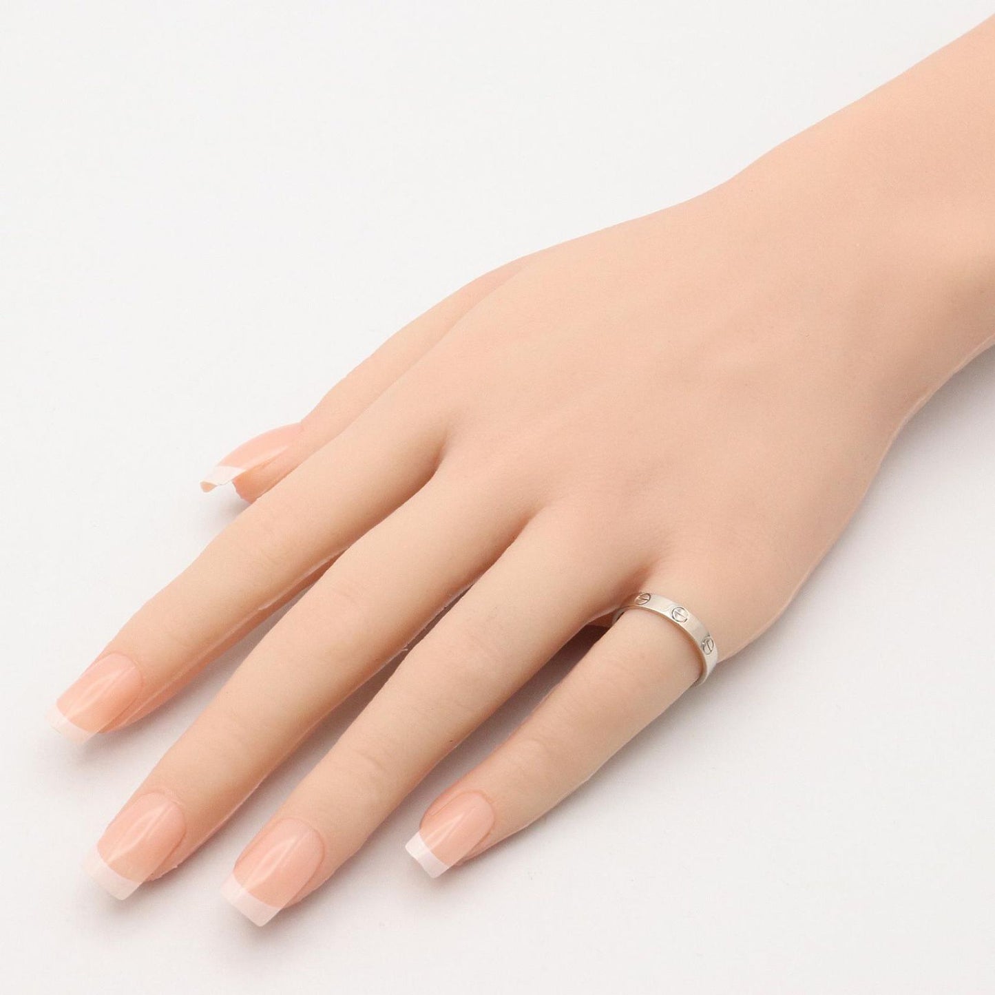 Cartier Ring Mini Love 18k White Gold — view 7