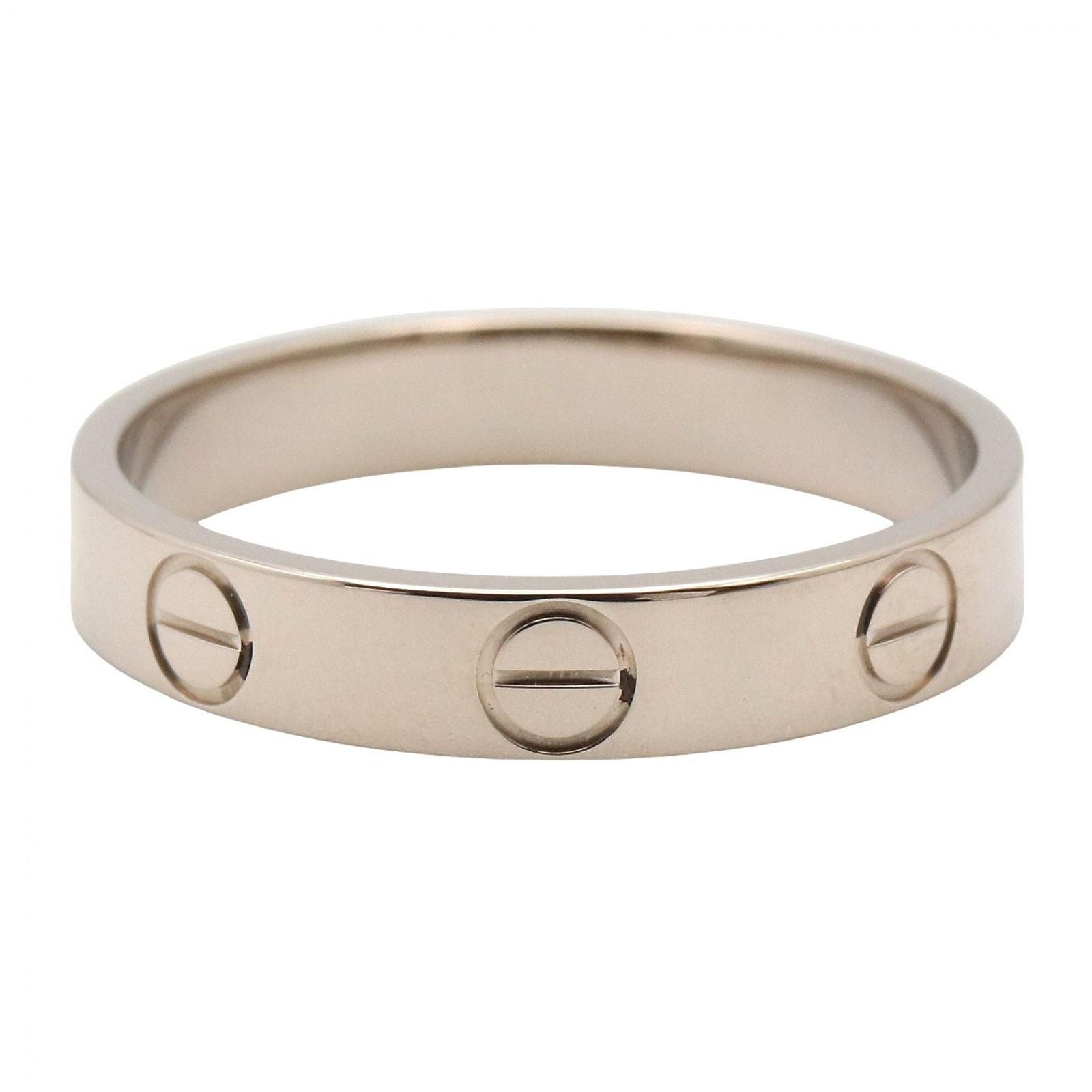 Cartier Ring Mini Love 18k White Gold — view 3