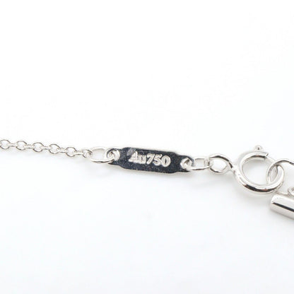 Tiffany & Co Necklace T Smile Small 44.5 50 cm 18k White Gold — view 4