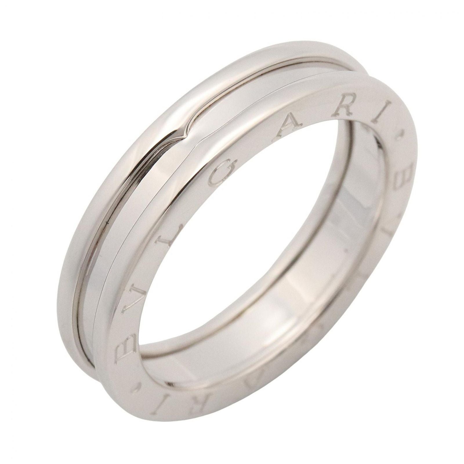 Bvlgari Ring Band 18k White Gold
