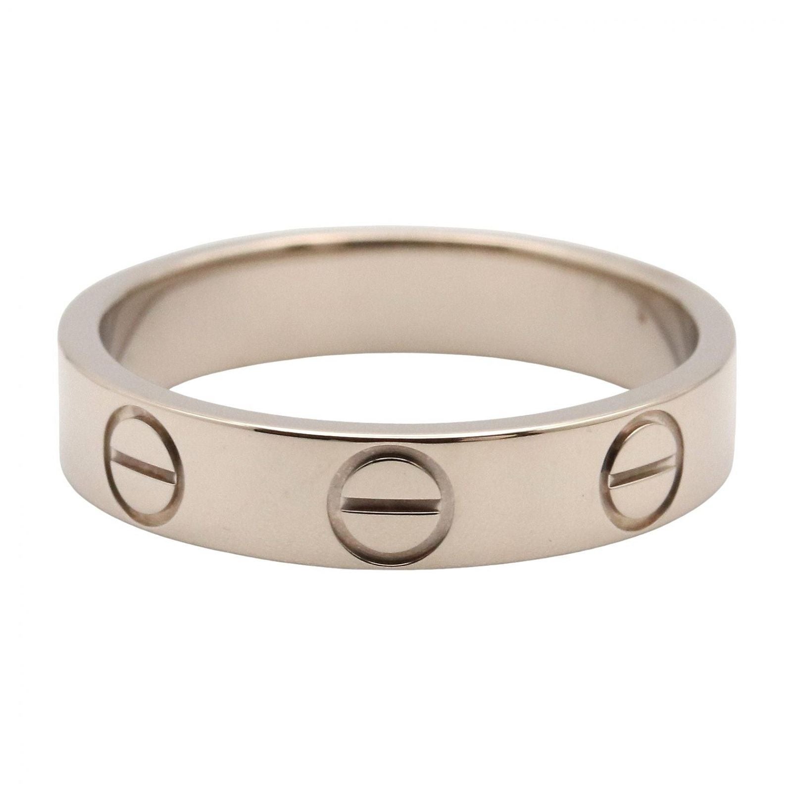 Cartier Ring Mini Love 18k White Gold — view 2