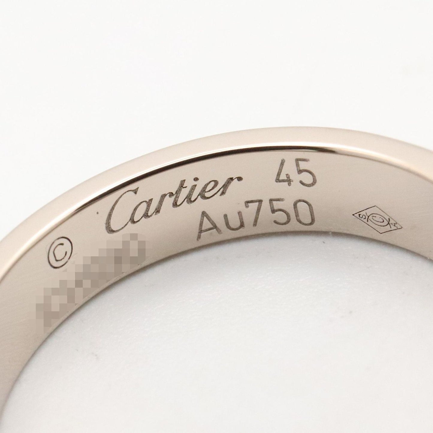 Cartier Ring Mini Love 18k White Gold — view 4
