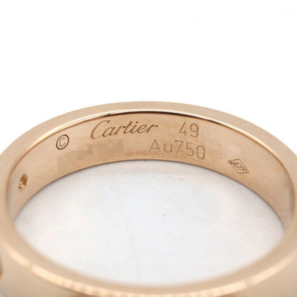 Cartier Ring Mini Love 18k Pink Gold Diamond — view 4