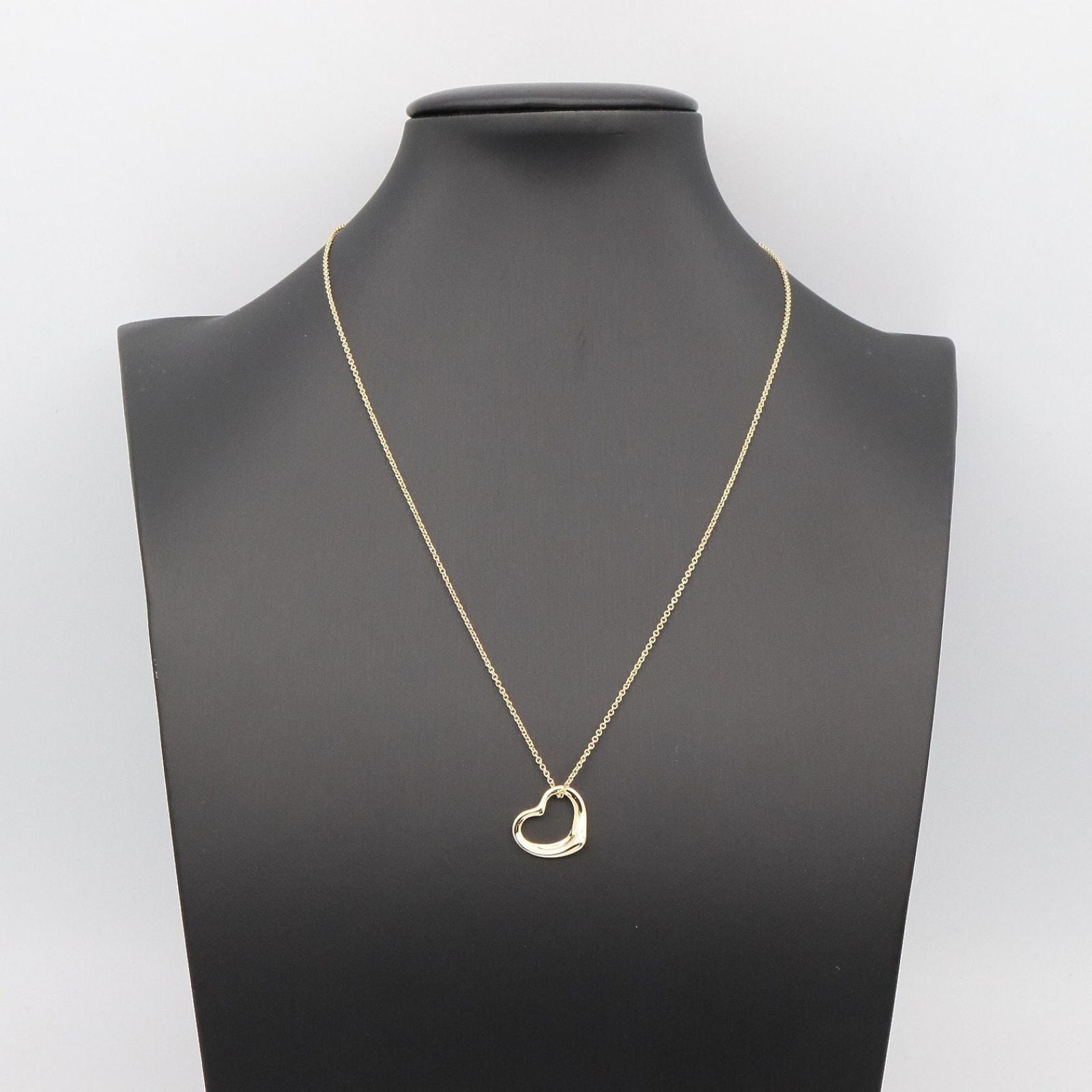 Tiffany & Co Necklace Open Heart 41 cm 18k — view 6
