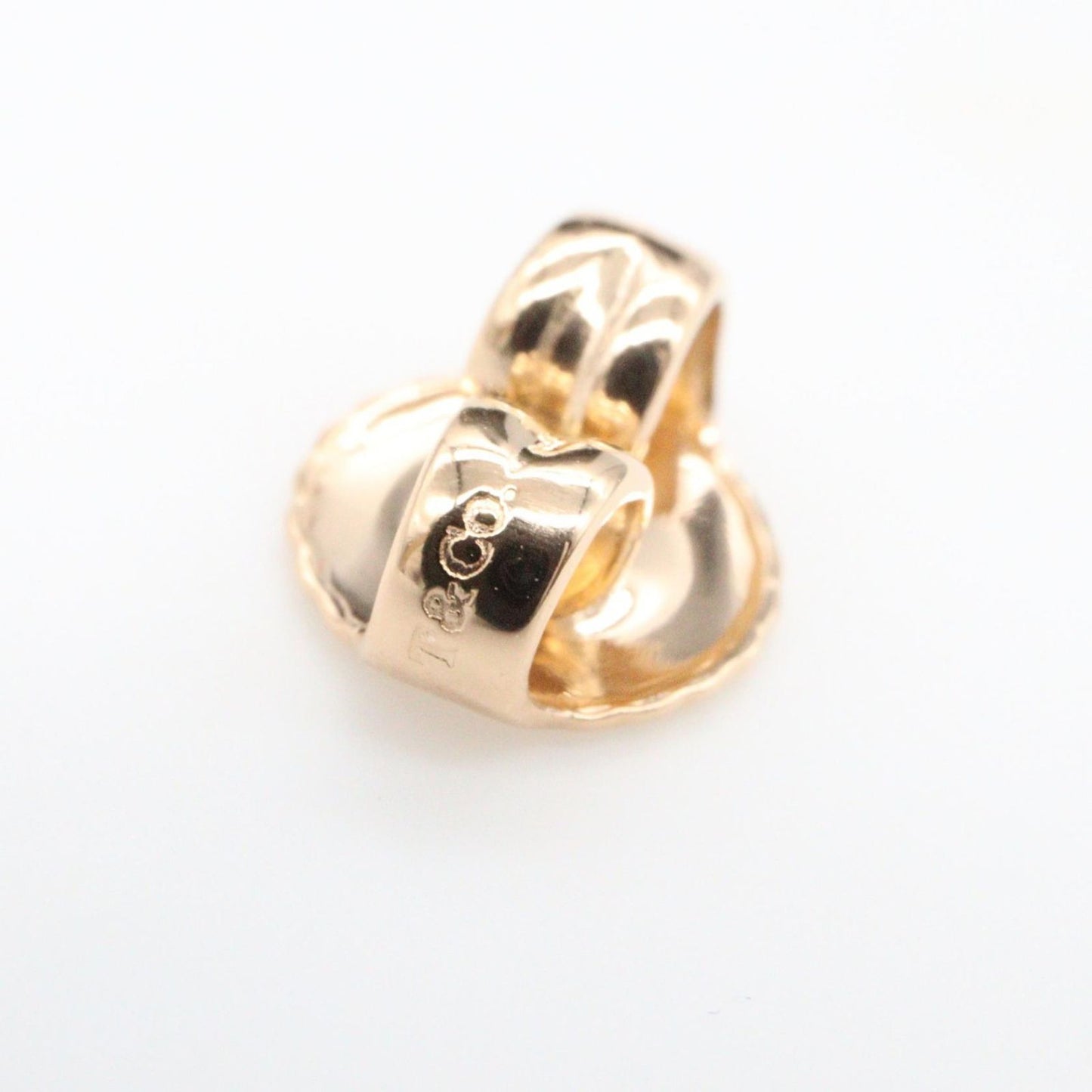 Tiffany & Co Earrings Open Heart 18k Pink Gold — view 5