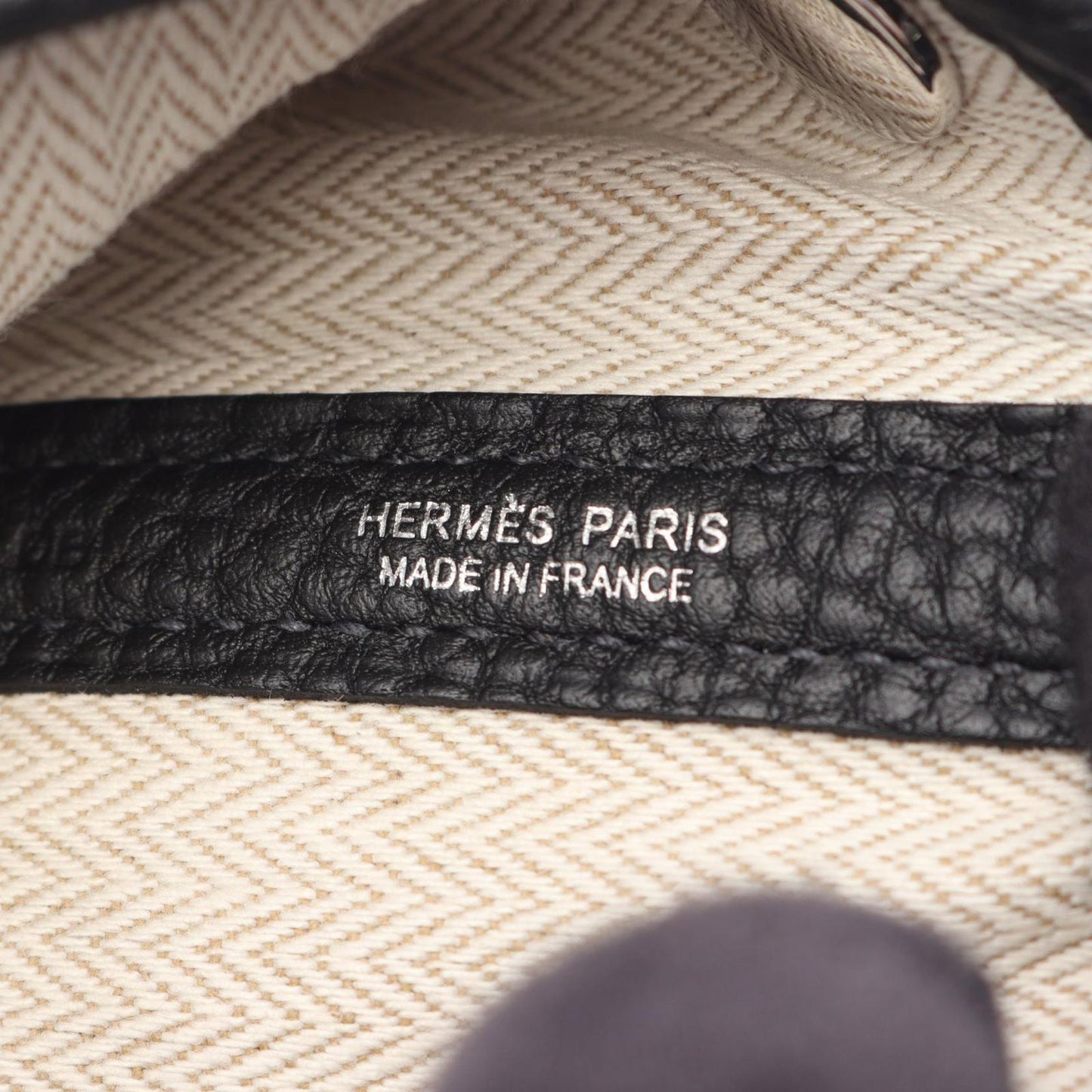 Hermes Tote Garden Party TPM Black — view 4