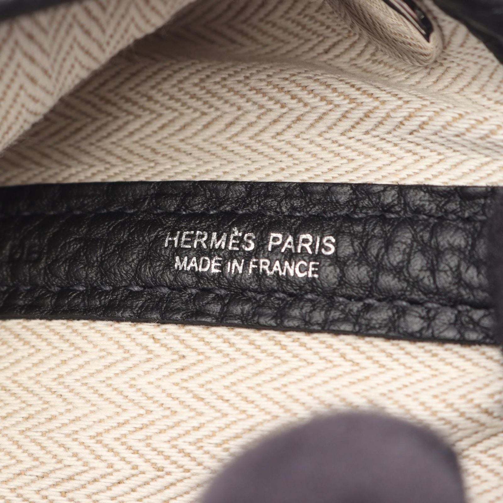 Hermes Tote Garden Party TPM Black — view 4