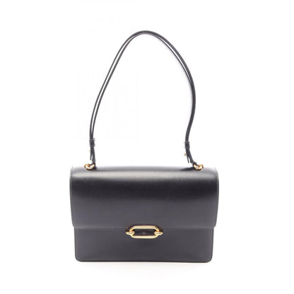 Hermes Shoulder Bag Fonsbell Black Calf