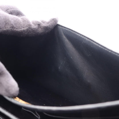 Hermes Shoulder Bag Fonsbell Black Calf — view 8