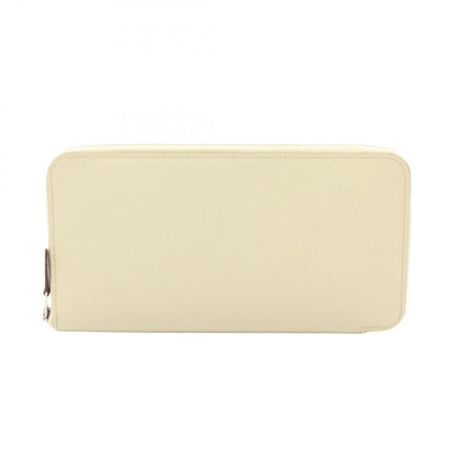 Hermes Round Wallet Azap Silk in Long Jaune Milton Poussin Azapp