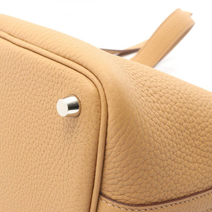 Hermes Handbag Picotin Lock PM Biscuit Leather — view 7
