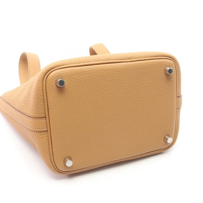 Hermes Handbag Picotin Lock PM Biscuit Leather — view 6