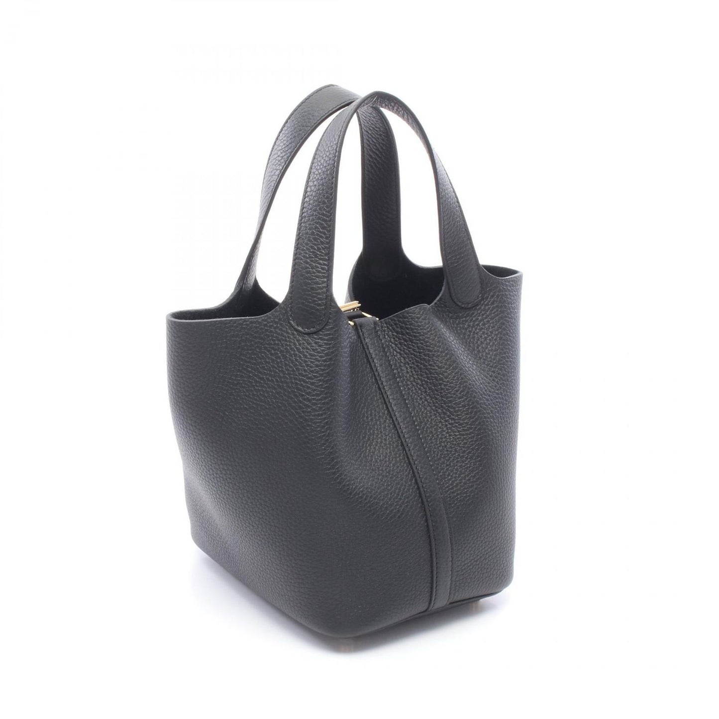 Hermes Handbag Picotin Lock PM Black Leather — view 2