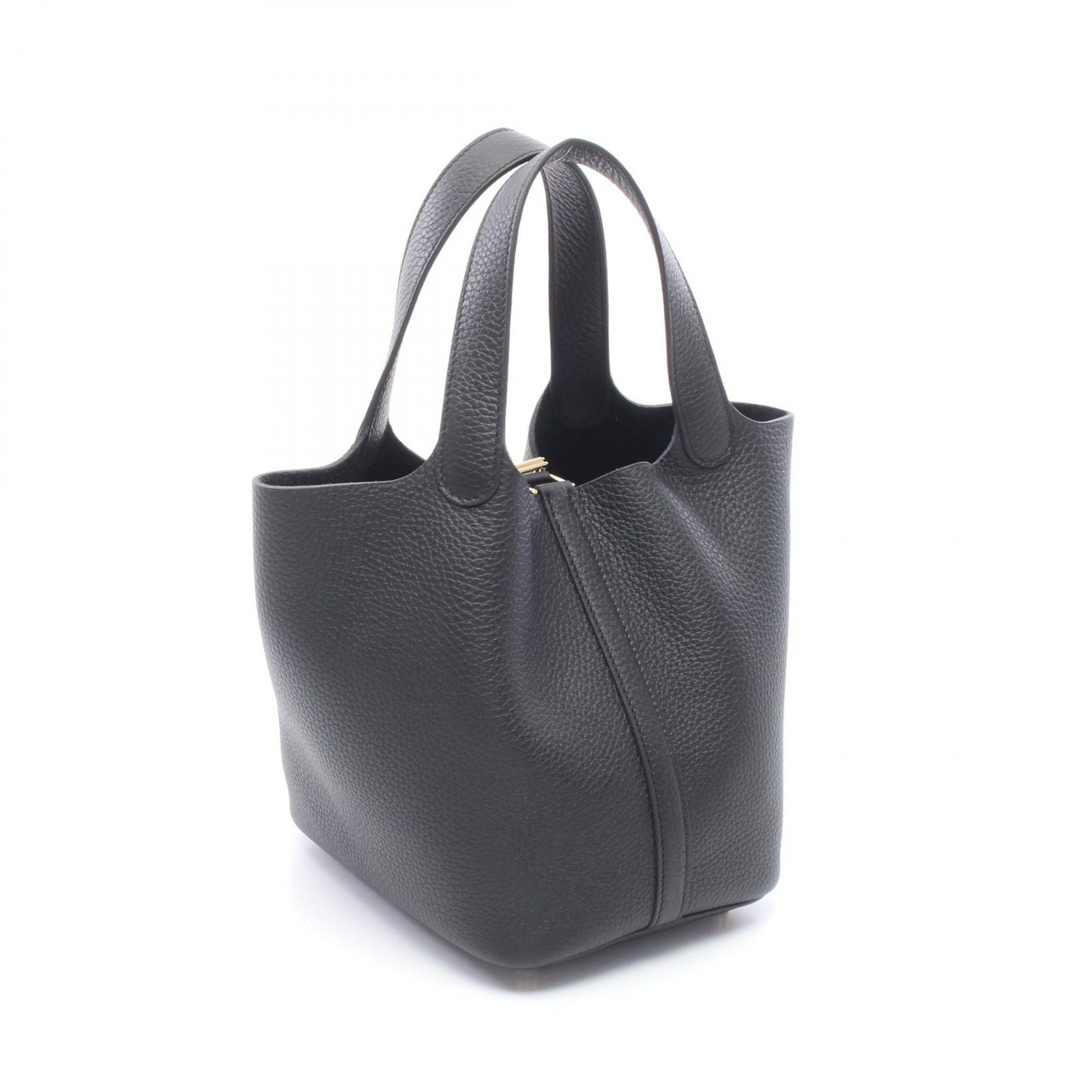 Hermes Handbag Picotin Lock PM Black Leather — view 2
