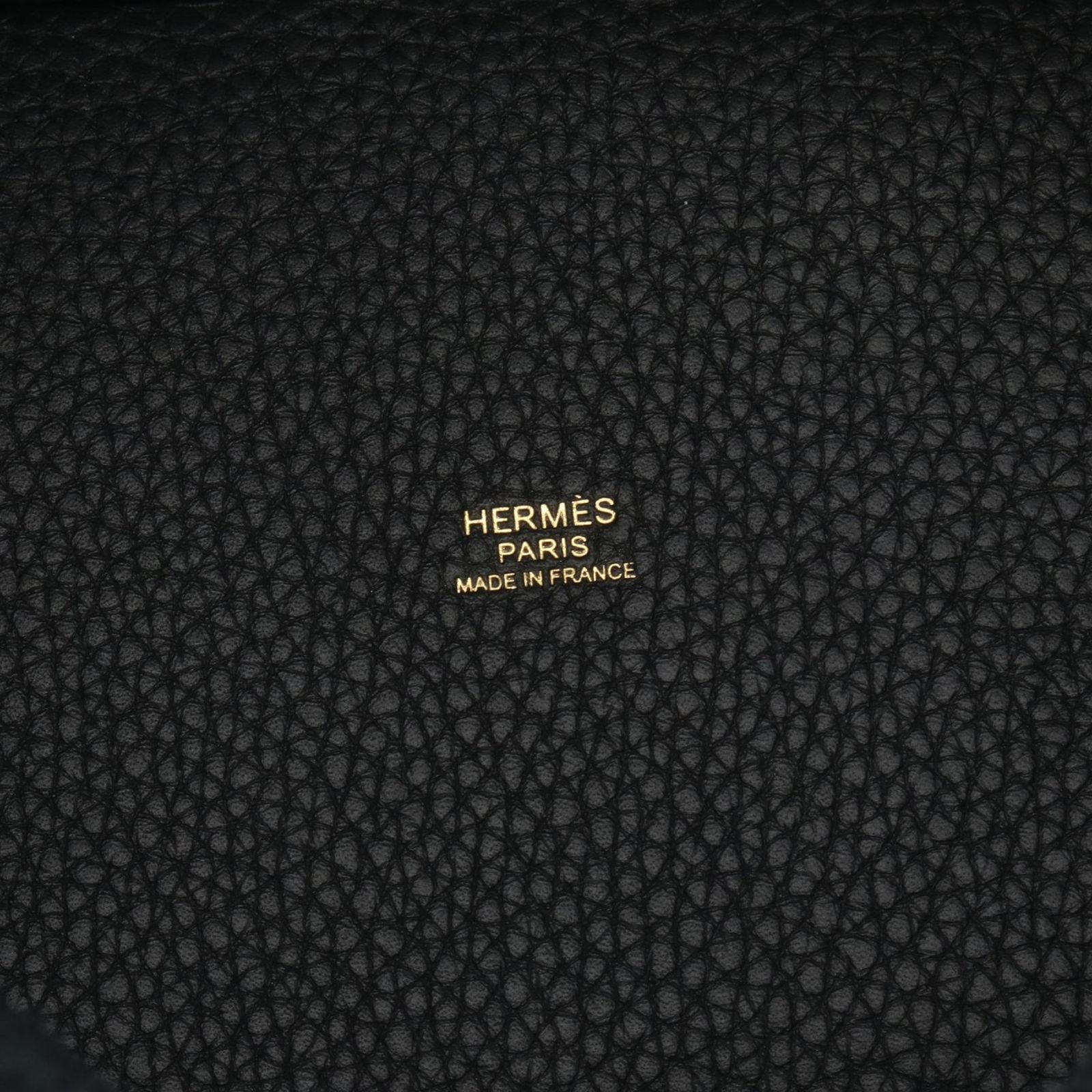 Hermes Handbag Picotin Lock PM Black Leather — view 4