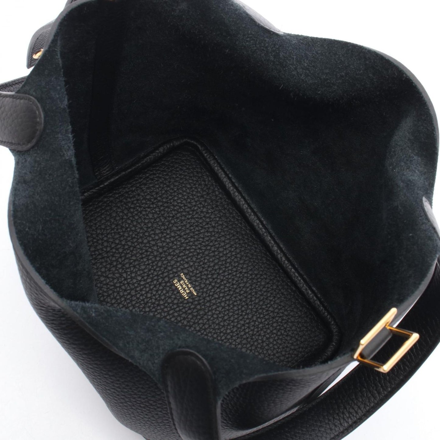 Hermes Handbag Picotin Lock PM Black Leather — view 3