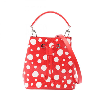 Louis Vuitton Handbag Yayoi Kusama Neo Noe BB Epi 2-Way Rouge Leather LV