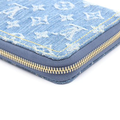 Louis Vuitton Round Wallet Takashi Murakami Zippy Denim — view 7