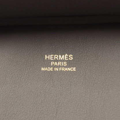 Hermes Shoulder Bag Gipsiere Mini Gris Meyer Grimeer — view 4