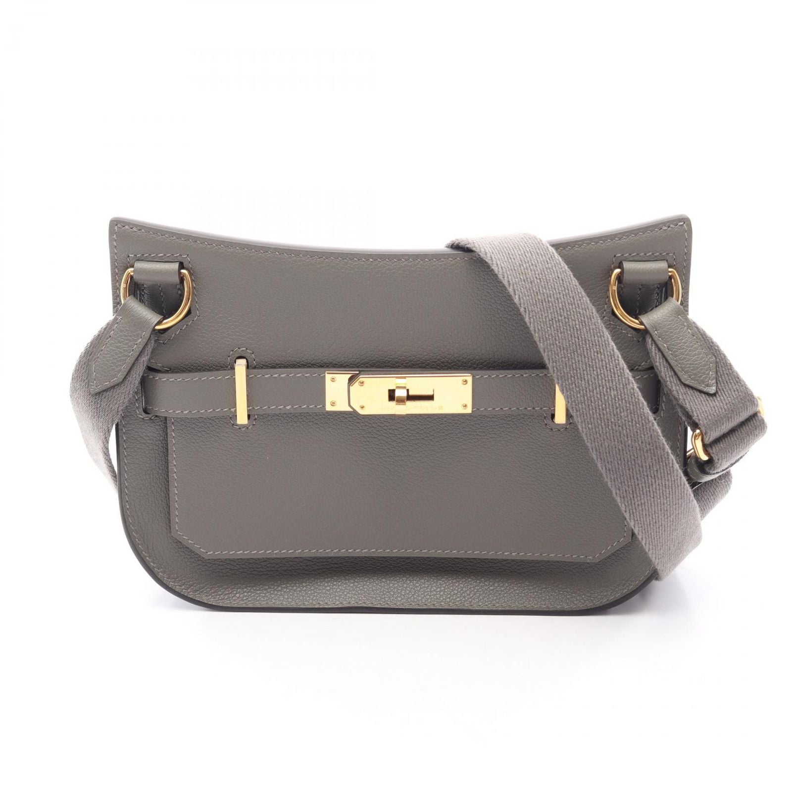 Hermes Shoulder Bag Gipsiere Mini Gris Meyer Grimeer