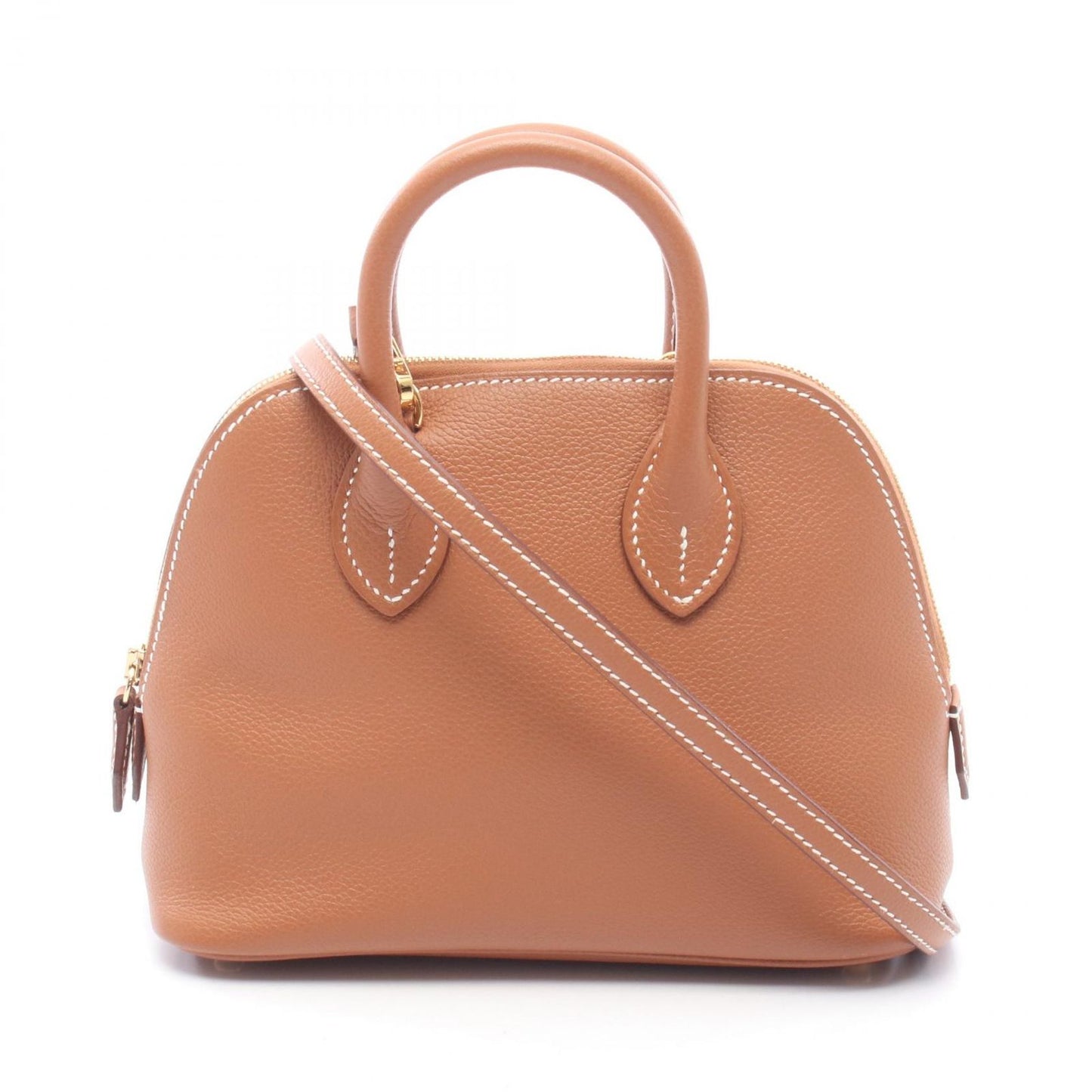 Hermes Handbag Bolide Mini Gold 2-Way