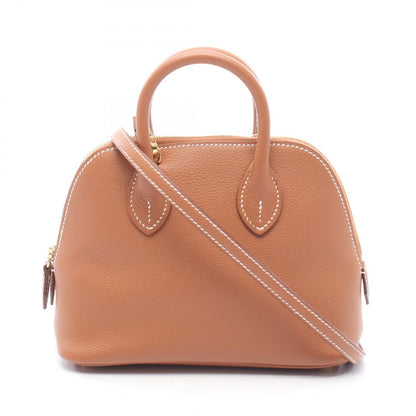 Hermes Handbag Bolide Mini Gold 2-Way