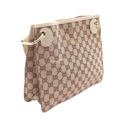 Gucci Shoulder Bag GG Canvas Beige White — view 2