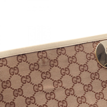 Gucci Shoulder Bag GG Canvas Beige White — view 9