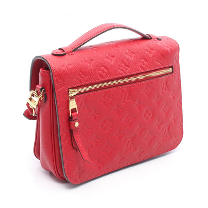 Louis Vuitton Handbag Pochette Metis 2-Way Cerise Leather — view 2