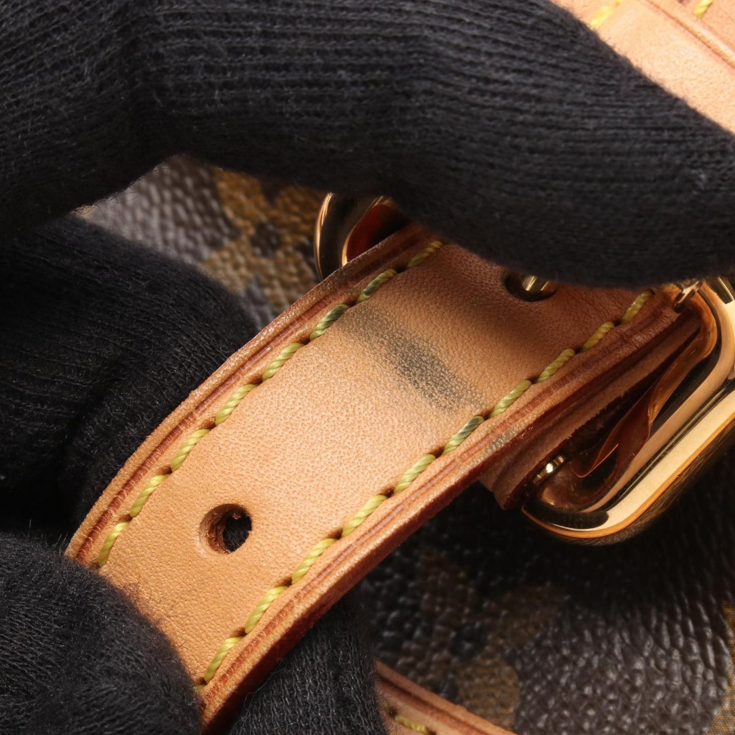 Louis Vuitton Handbag Tivoli GM Canvas Leather — view 9
