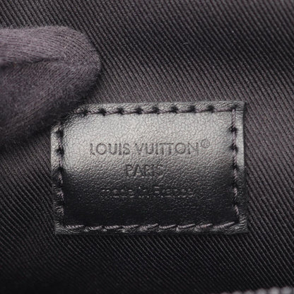 Louis Vuitton Shoulder Bag Steamer Wearable Wallet Noir Canvas Leather — view 4