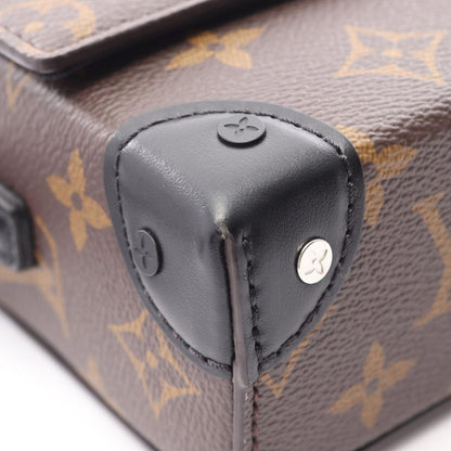 Louis Vuitton Shoulder Bag Steamer Wearable Wallet Noir Canvas Leather — view 6